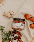 Rhubarb, Strawberry & Ginger Jam