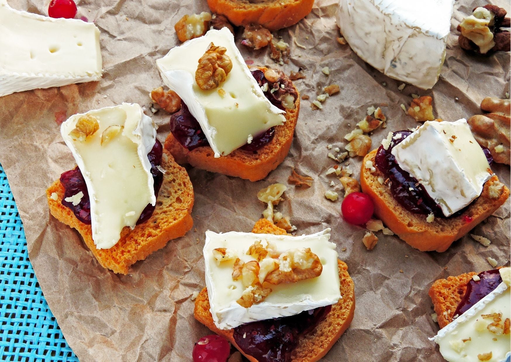 Brie and Fig Toasts