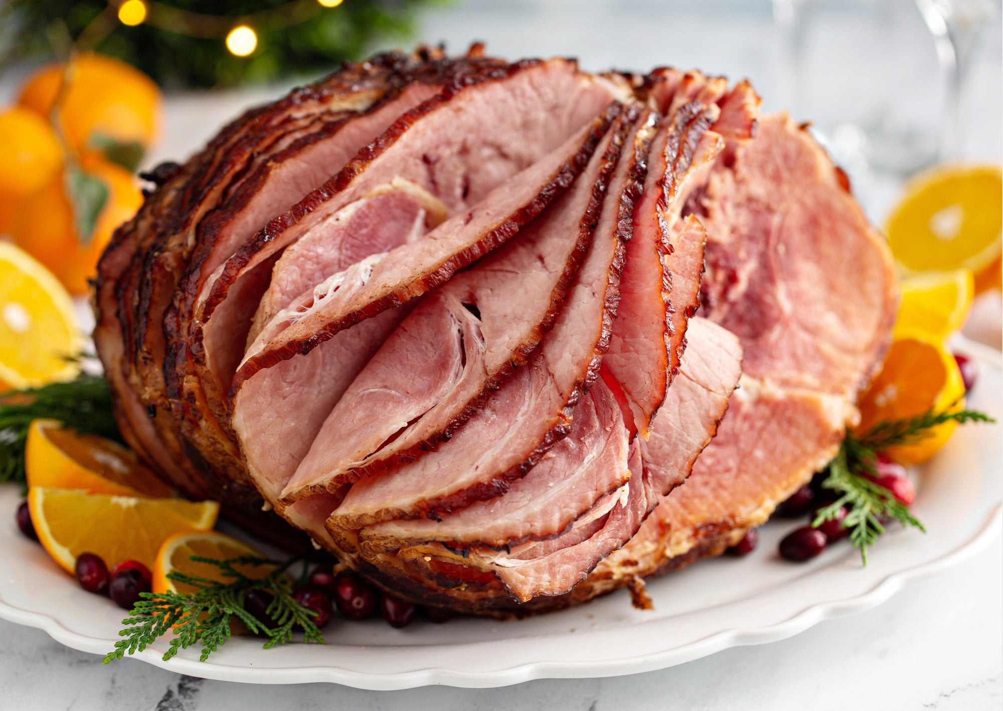 Marmalade-Glazed Ham