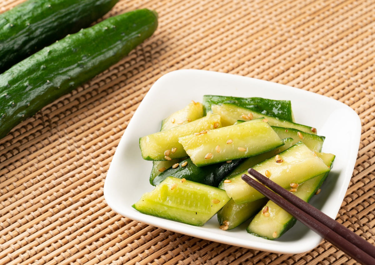 Smashed Cucumber Salad