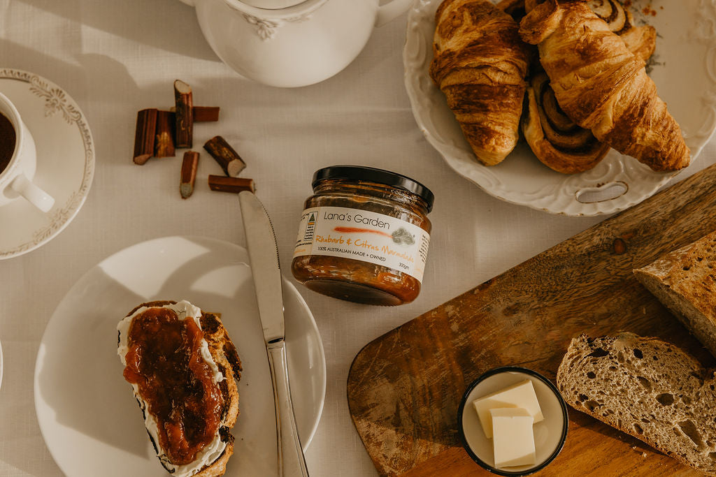 Rhubarb &amp; Citrus Marmalade
