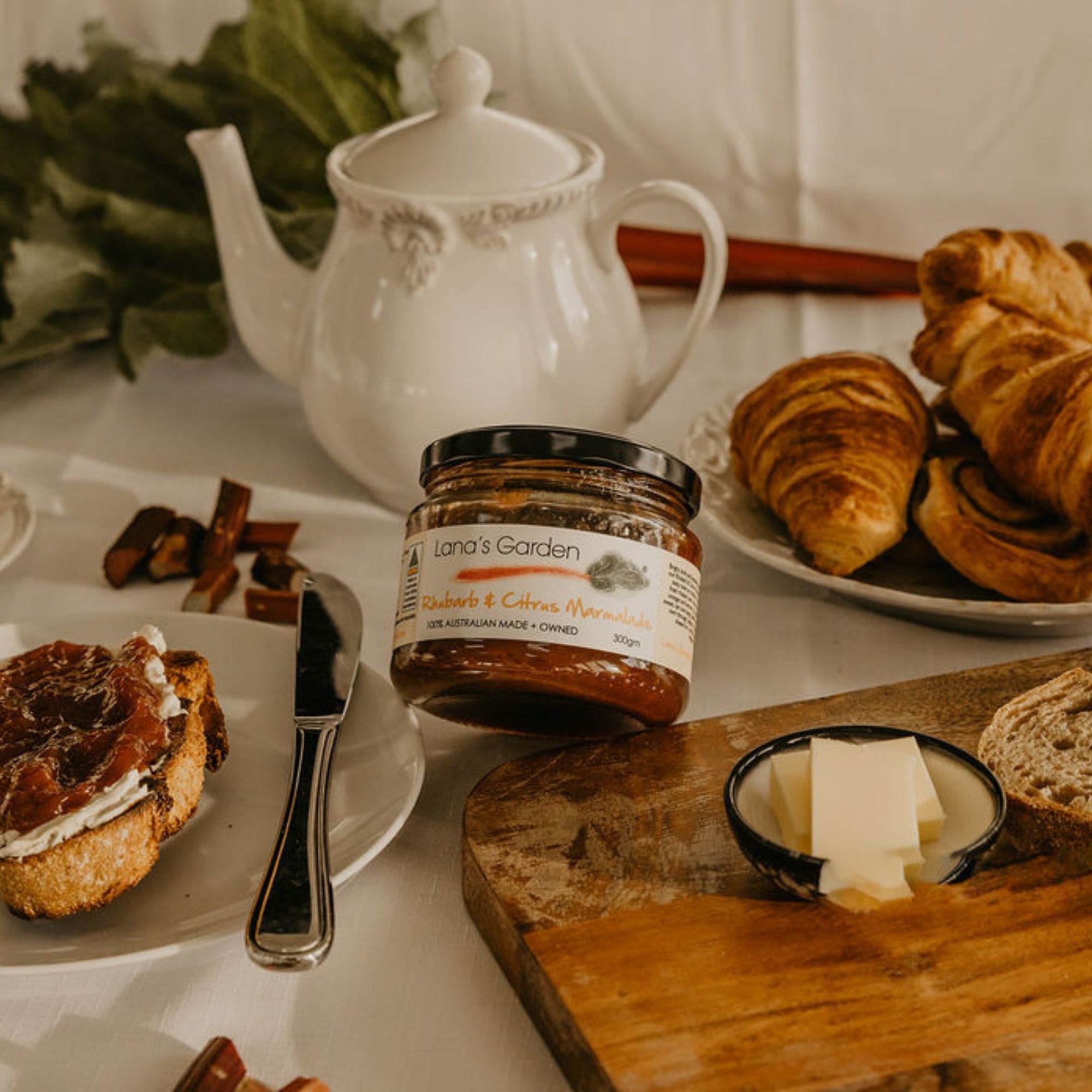 Rhubarb &amp; Citrus Marmalade
