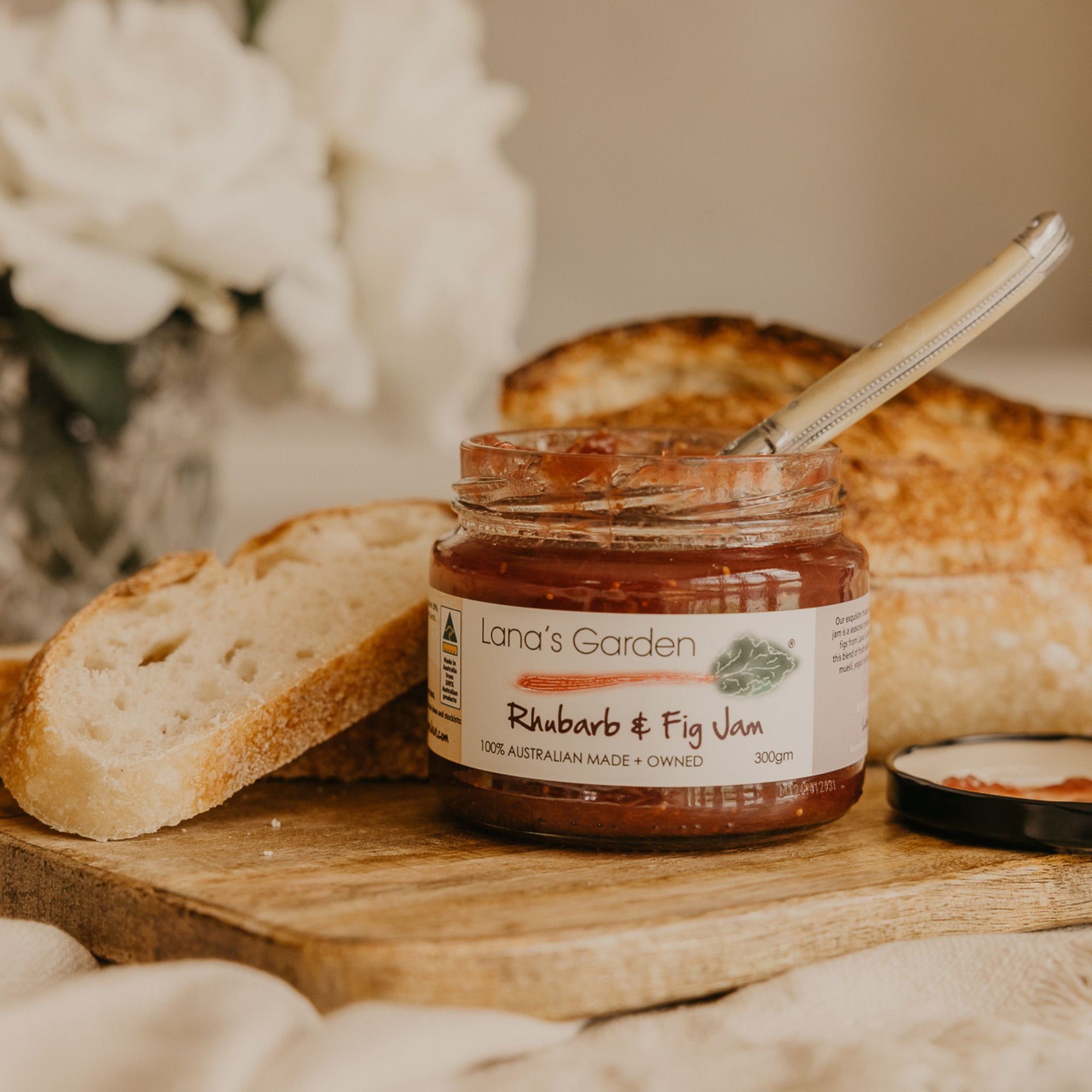 Rhubarb and Fig Jam