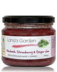 Rhubarb, Strawberry & Ginger Jam