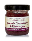 Rhubarb, Strawberry & Ginger Jam