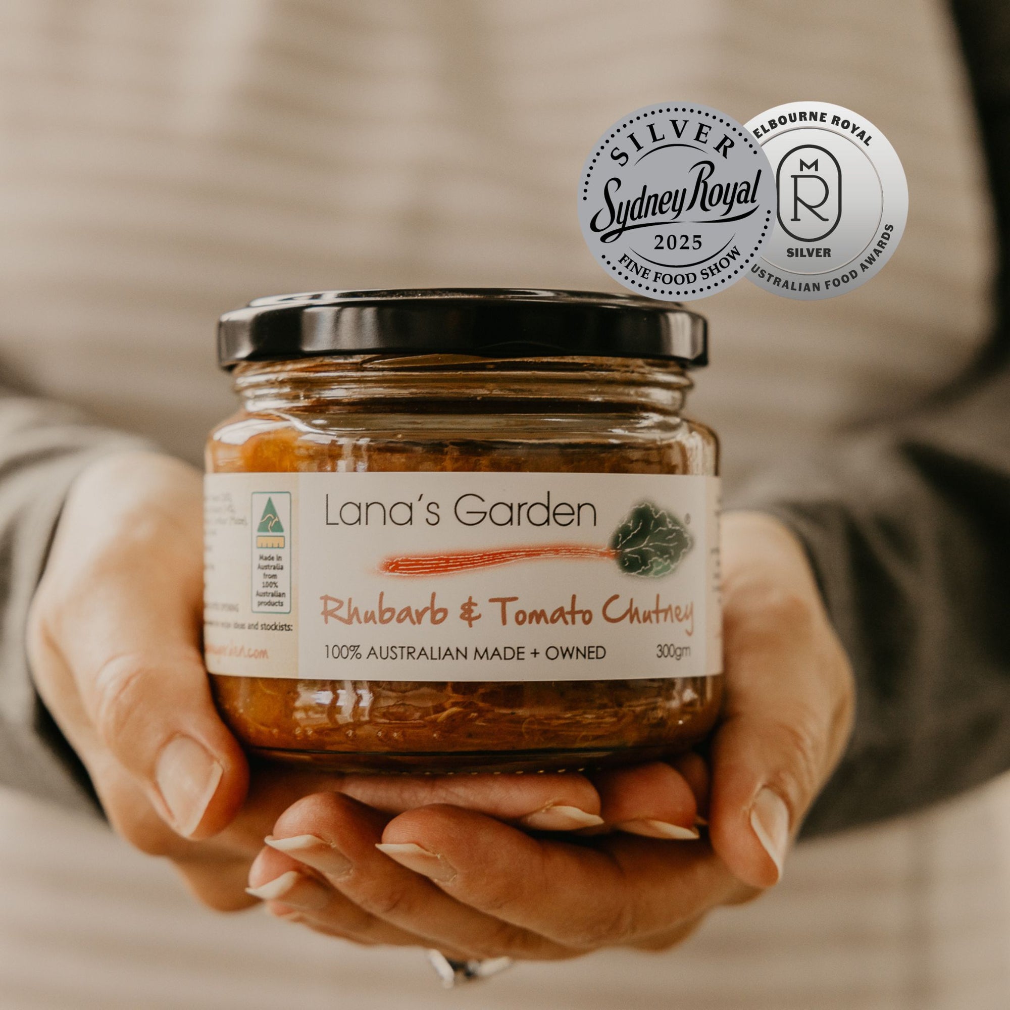 Rhubarb &amp; Tomato Chutney